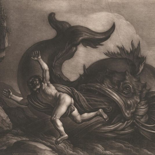 Jonah Escaping from the Mouth of the Whale