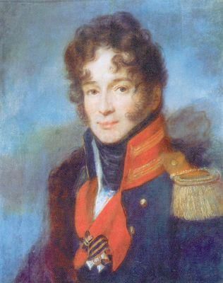 Portrait of the Commander of the Dragoon Regiment P. A. Chicherin