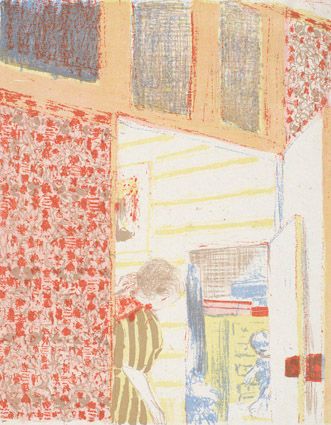 Edouard Vuillard - Interior with Pink Wallpaper III (Intérieur aux tentures roses III) Smartify Editions