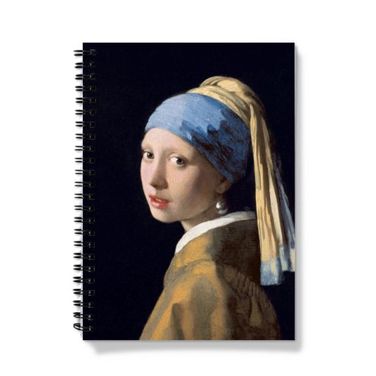 Girl with a Pearl Earring, Johannes Vermeer Notebook Smartify Essentials