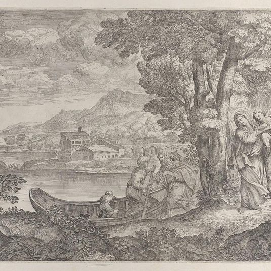 Landscape with the flight into Egypt