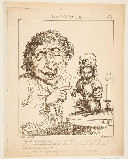 Laughter (Le Brun Travested, or Caricatures of the Passions)
