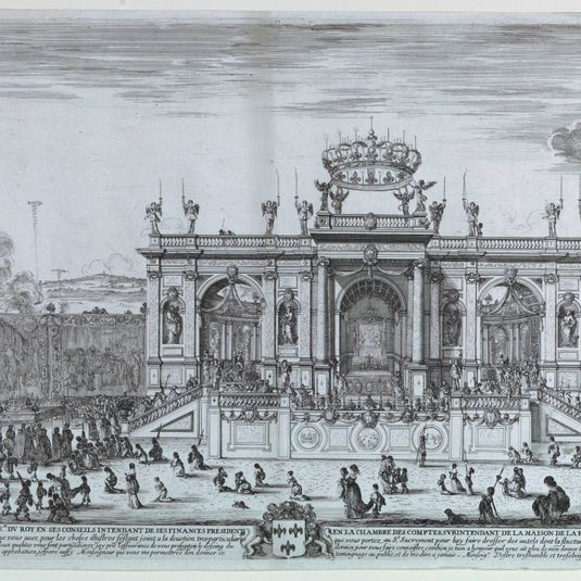 The Exposition of the Holy Sacrament, Attended by Louis XIV and His Mother, Anne of Austria