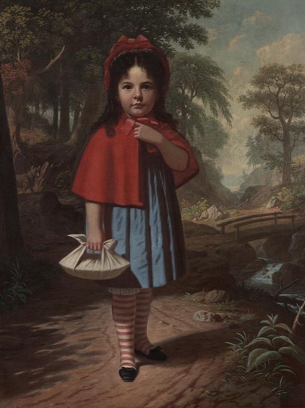 Little Red Riding Hood (Miss Eulalie Hockaday)