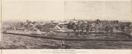 Rangoon: View of the Cantonment