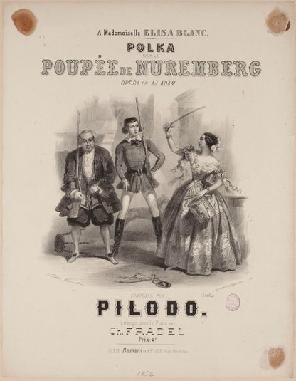 Polka / sur la / Poupée de Nuremberg