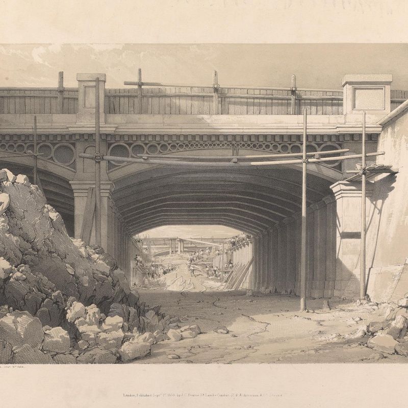 Hampstead Road Bridge, September 5th, 1836