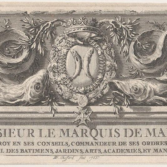Coat of Arms of the Marquis de Marigny
