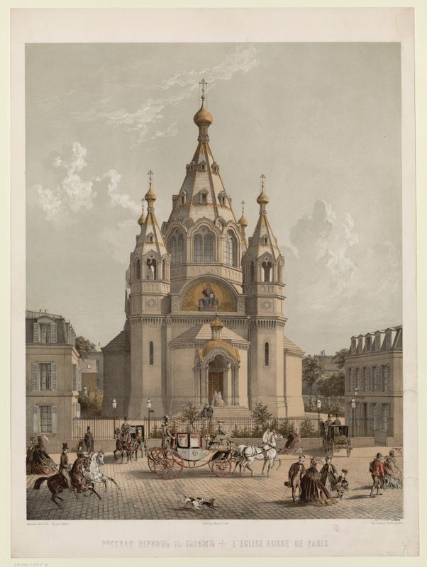 L'église russe de Paris