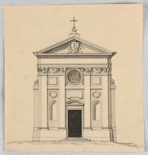Elevation of a Small Church