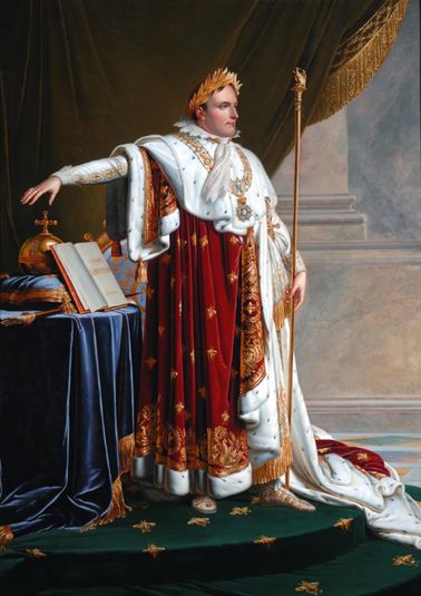 Napoleon I in coronation robes