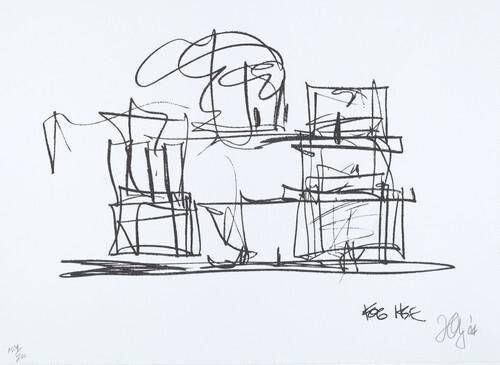 Study for New Frank Gehry House