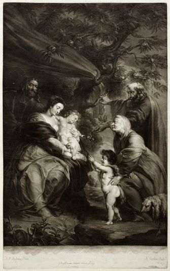 Sainte Famille d'après Rubens