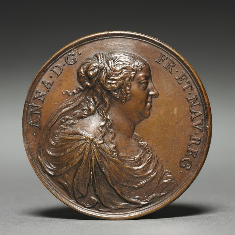 Medal of Anne of Austria (obverse)