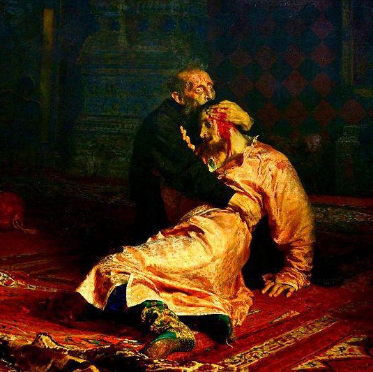 Ivan the Terrible and His Son Ivan