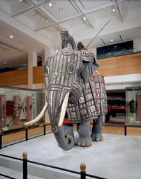 Elephant armourand Treasures of the Oriental gallery