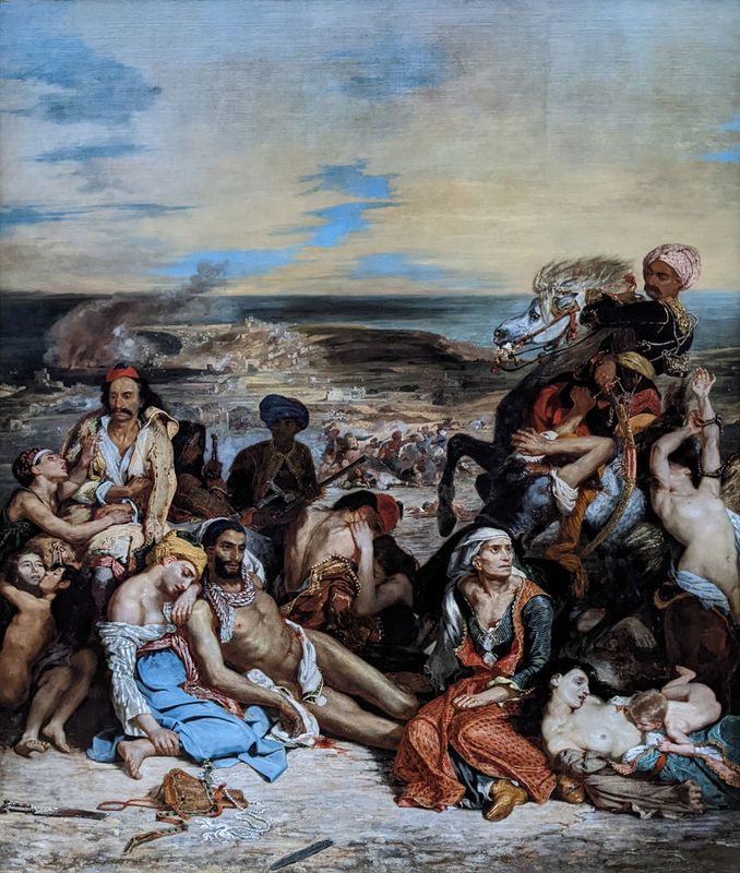 Eugène Delacroix - The Massacre at Chios Smartify Editions