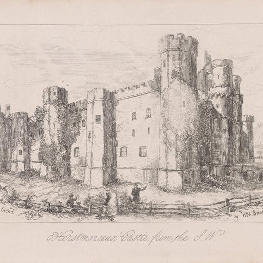 Herstmonceux Castle from the Southwest
