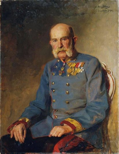 Emperor Franz Joseph I in the Uniform of an Austrian Field Marshal