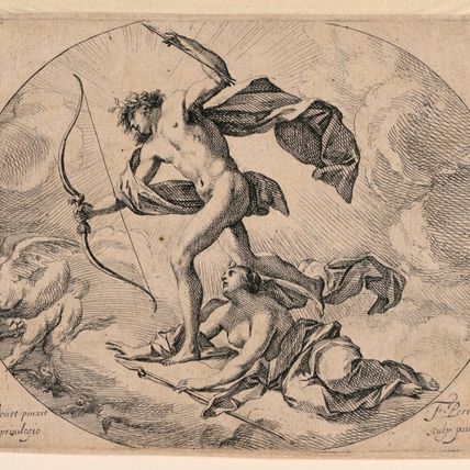 Apollo and Diana Chasing the Harpies