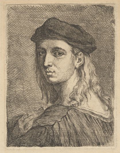 Portrait of Raphael. Le Blanc 14