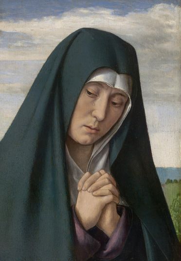 Fragment from Christ Carrying the Cross: Mourning Virgin