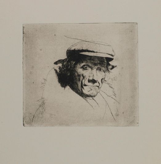 Untitled--Man with Cap and Fur Collar