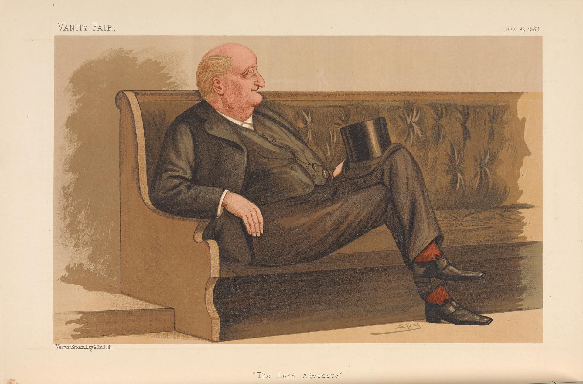 Vanity Fair: Legal; 'The Lord Advocate', John Hay Athole MacDonald, June 23, 1888