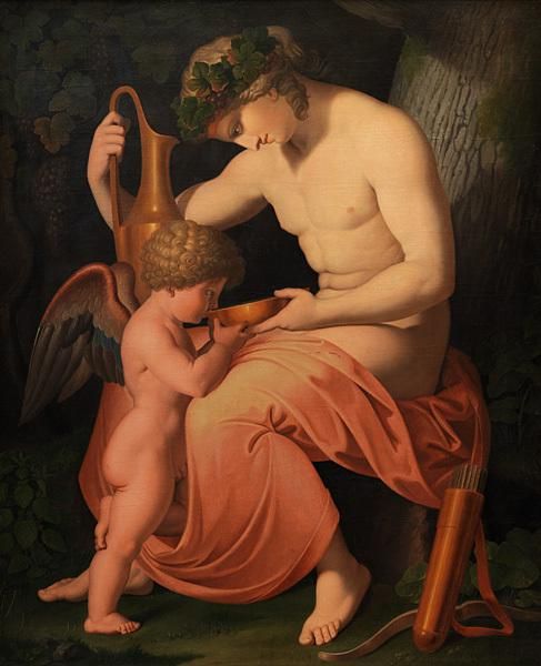 Bacchus and Cupid