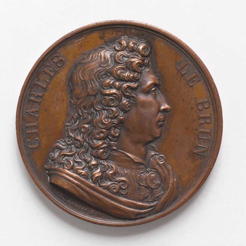 Charles Le Brun (1619-1690), premier peintre du roi, directeur de l'Académie royale de Peinture et de Sculpture, et de la Manufacture royale des Gobelins, 1818