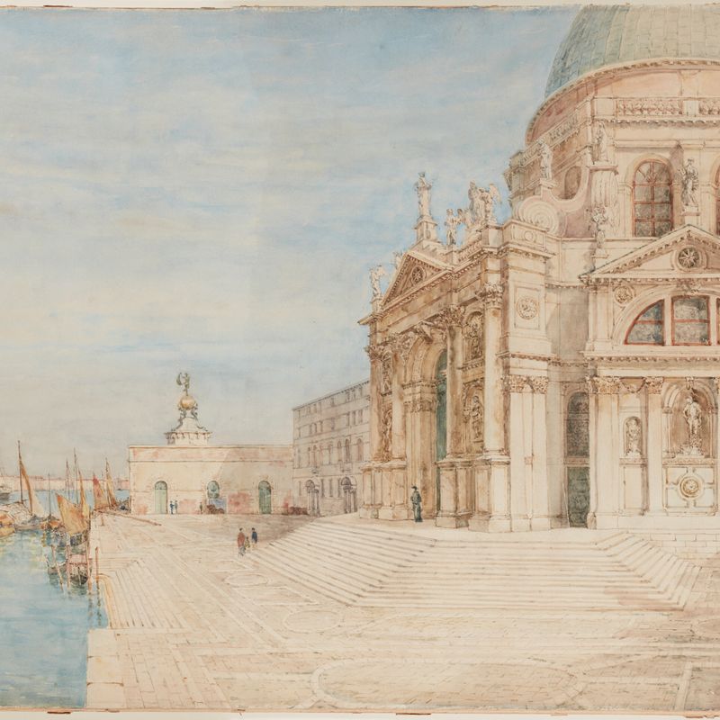 Vue de l'église de la Salute à Venise
