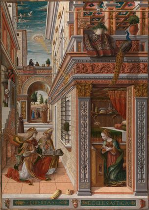 The Annunciation, with Saint Emidius