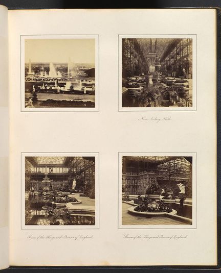 [View of Fountains; Nave Looking North; Screen of the Kings and Queens of England]