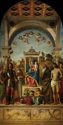 Madonna and Child with saints