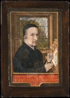 Simon Bening, with borders by an assistant