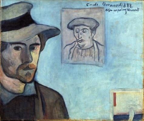 Self-Portrait with Portrait of Gauguin