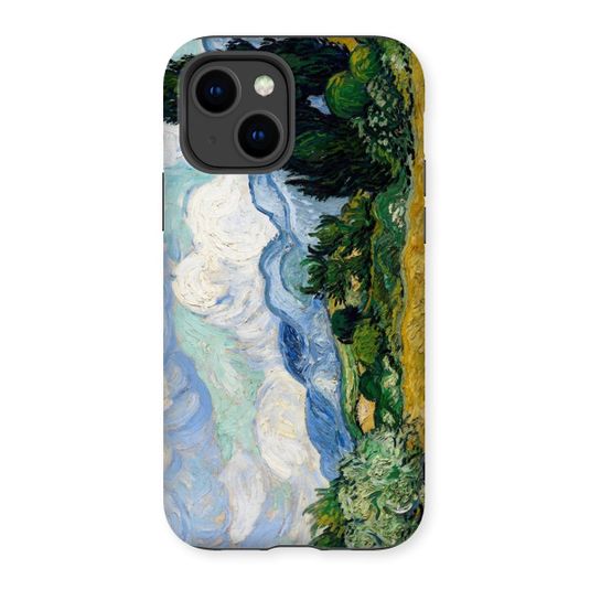 Wheat Field with Cypresses Tough Phone Case Smartify Essentials