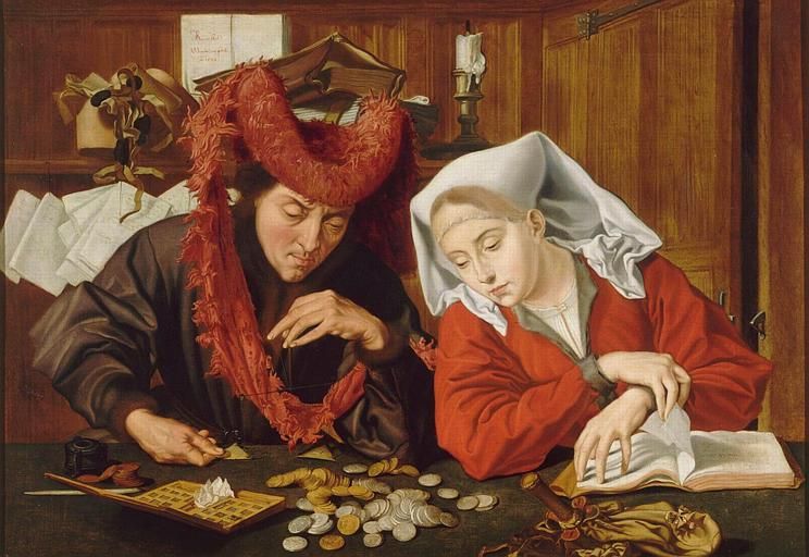 The moneychanger and his wife