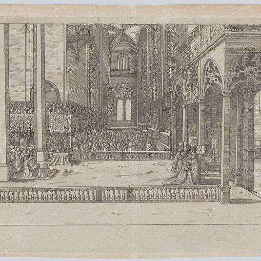Plate H: Election and Coronation of Emperor Maximilian II
