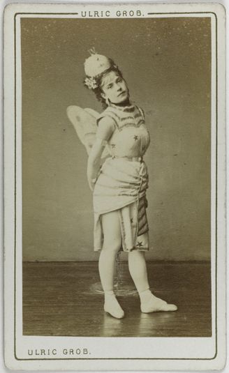 Portrait de Pelletier, (danseuse)