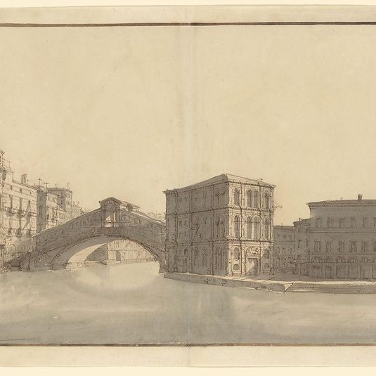 The Grand Canal with the Rialto Bridge, from the North
