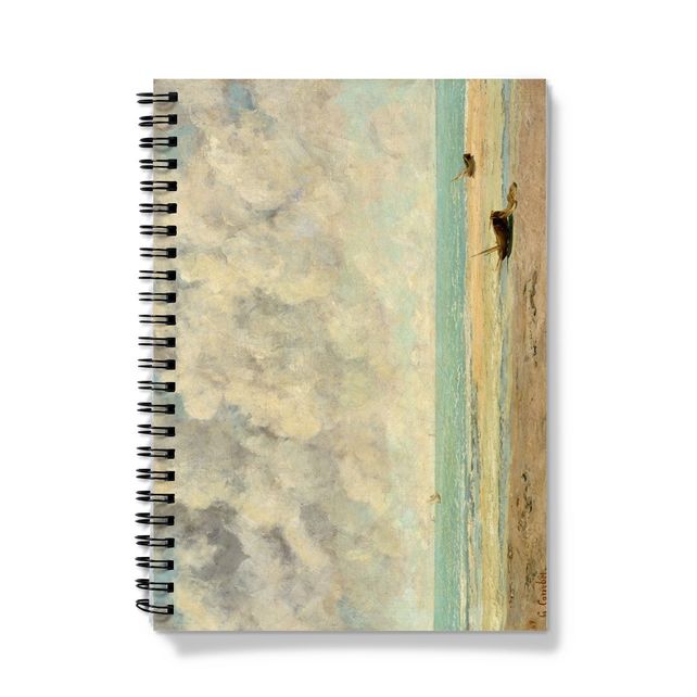 The Calm Sea, 1869, Gustave Courbet Notebook Smartify Essentials