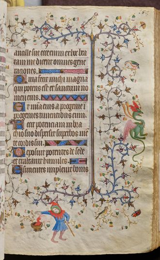 Hours of Charles the Noble, King of Navarre (1361-1425): fol. 94r, Text