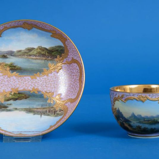 Cup and Saucer, 1867