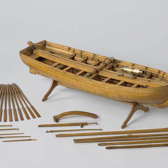 Model of an Armed Longboat