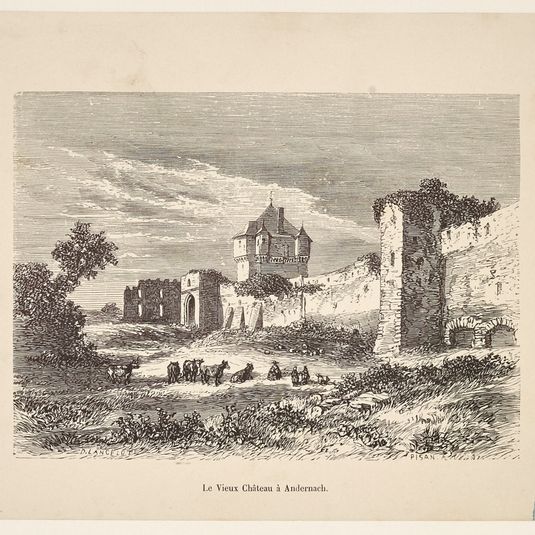 [Le Rhin. Lettres à un ami, Vol. 1, lettre XIII] Le Vieux Château à Andernach