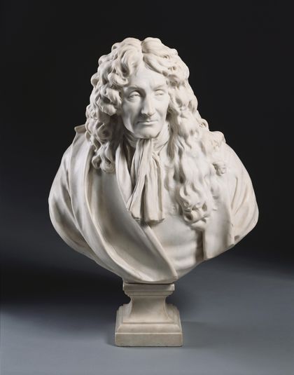 Bust of the Poet Jean de La Fontaine (1621-1695)