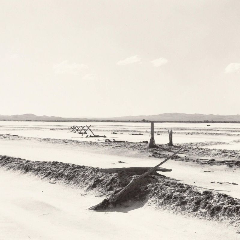 Lake Lahontan, Forty-Mile Desert, Parran Flat, Abandoned Salt Works