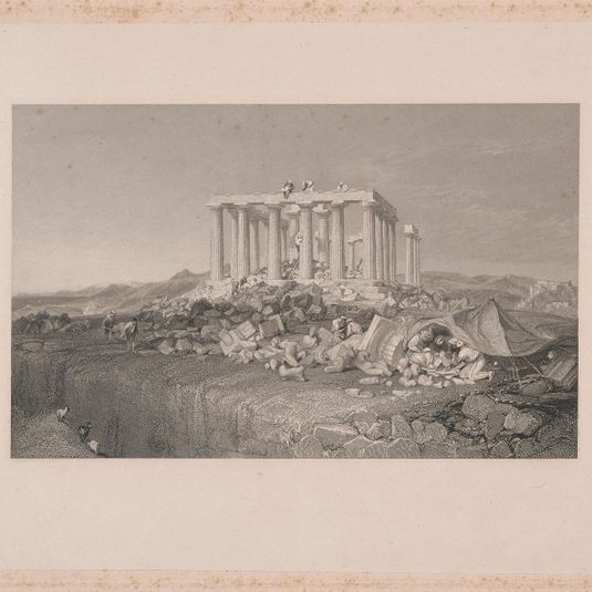 Dismantling of the Temple of Jupiter, Aegina