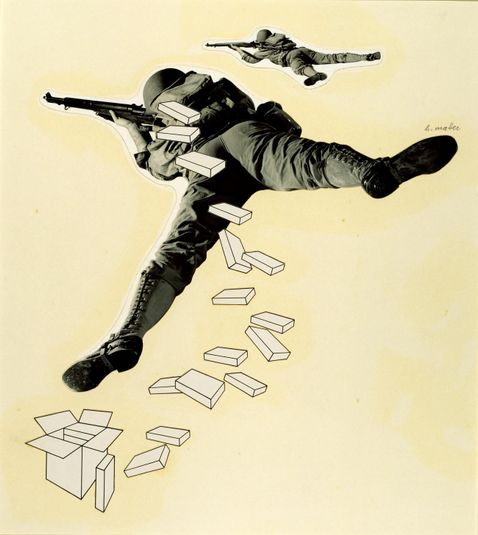 Paperboard Fills the Soldier's Pack!, from the Early Series